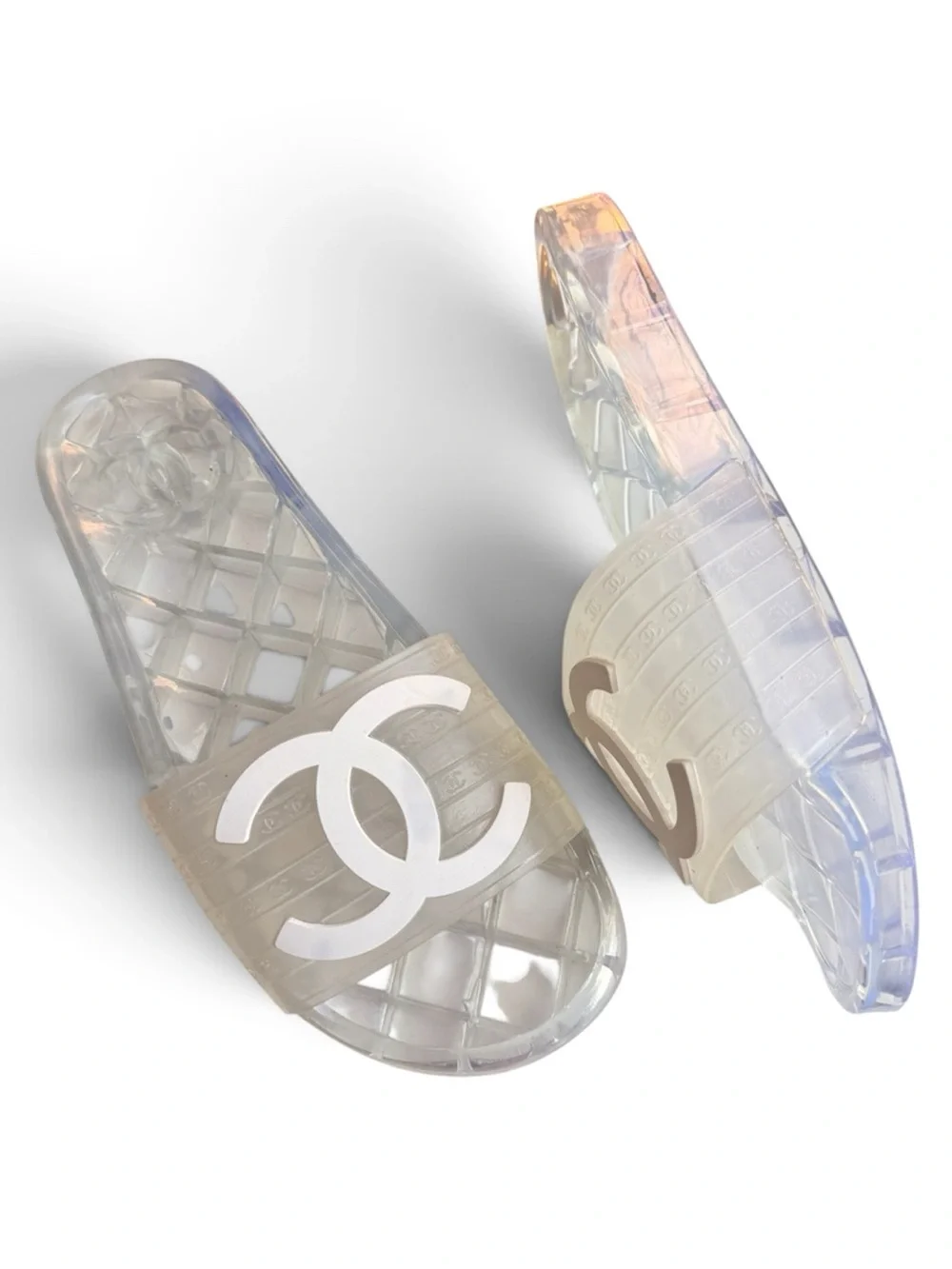 CHANEL authentic transparent
